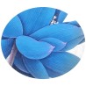 Peinture à l'encre de Chine tapisserie asiatique zen - Les lotus bleus