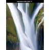 Papier peint photo paysage nature format portrait (vertical)  - La chute d'eau