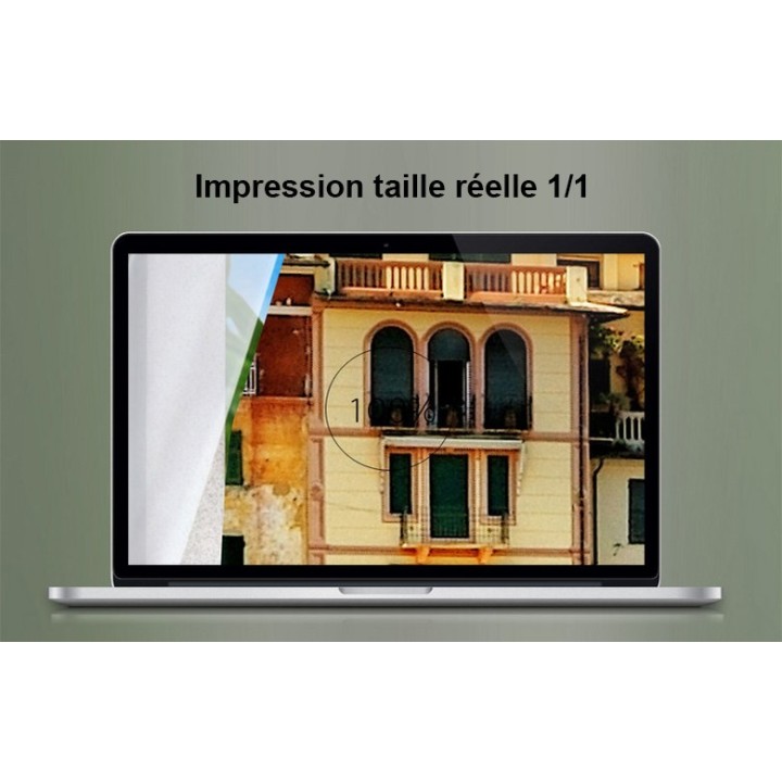 Paysage trompe l'œil 3D - Balcon sur le port - Extension d'espace