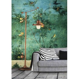 Papier peint d'artiste tapisserie vintage format portrait (vertical) - L'arbre fruitier