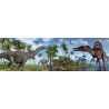 Décor grand panoramique spécial dinosaure - A l'époque de Jurassic et Crétacé