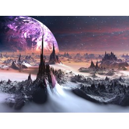 papier peint fantaisie romaintique personnalisable Scène de jeux vidéo