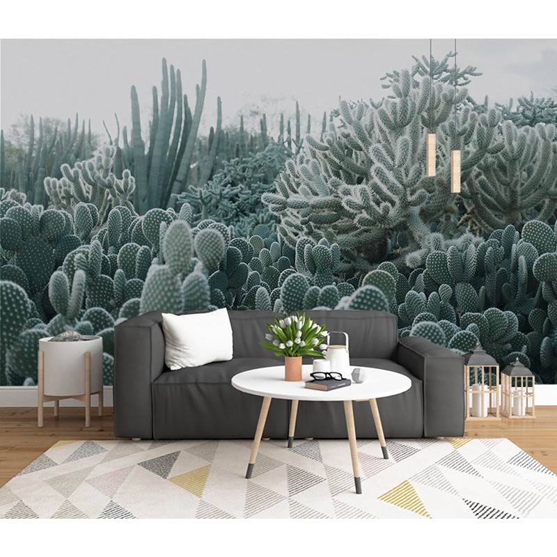 Forêt de cactus
