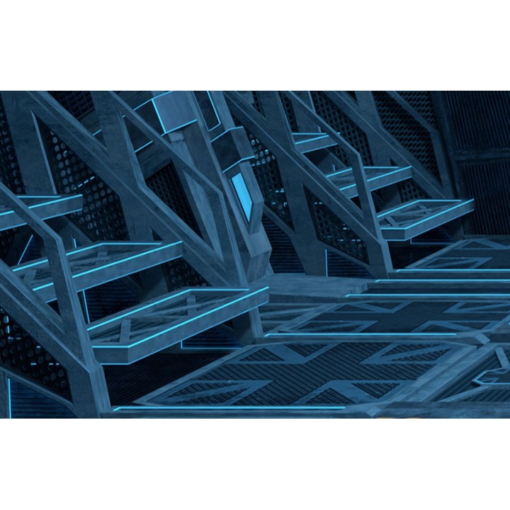 Pasyage univers planète vue depuis le cabine de vaisseau spatial, scène de science-fiction trompe l'œil 3D