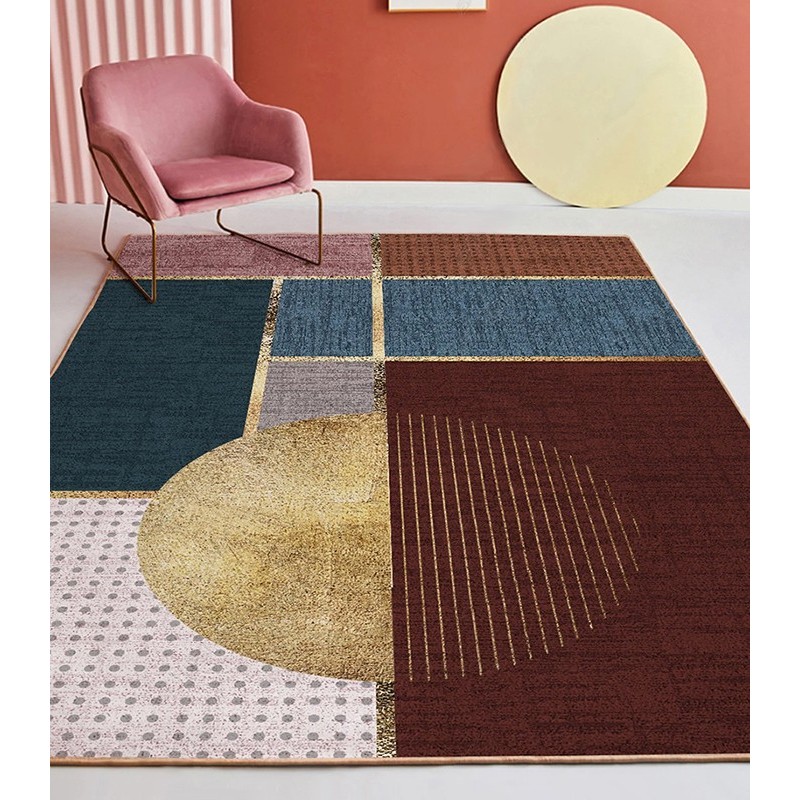 Tapis 160x230 cm style oriental marron - TANGER | Maison et Styles