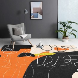 Tapis orange