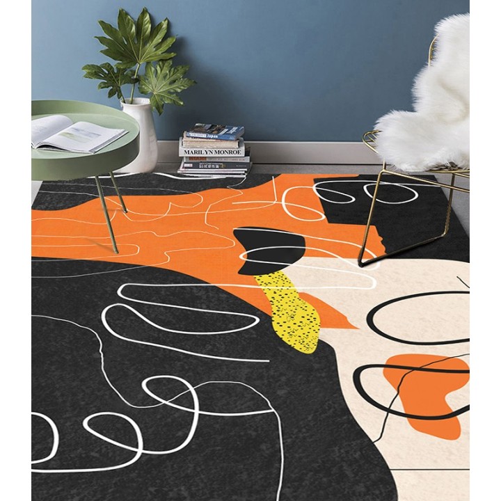 Tapis orange