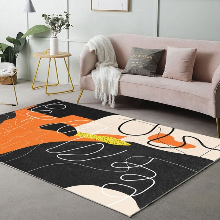 Tapis orange