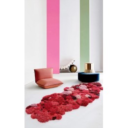 Tapis rouge personnalisé - Lichens et mousses dans la forêt mystérieuse