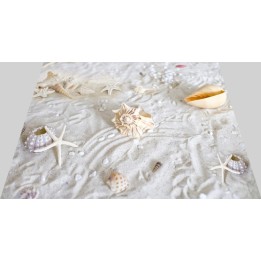 revêtement sol romantique zen le sable blanc 