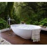 Panneau décoratif salle de bain, cabine de douche et mur baignoire - Paysage de la forêt primaire