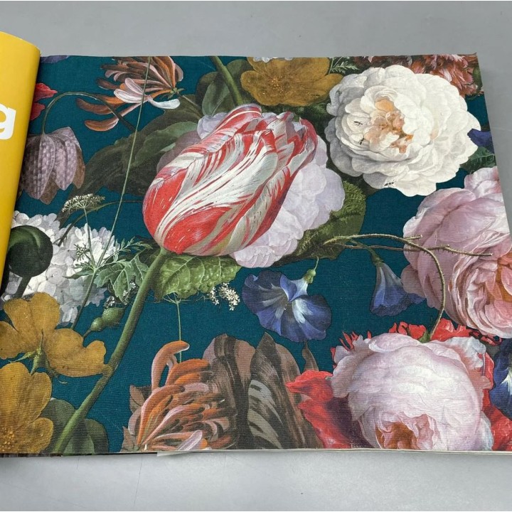 Echantillon Papier Peint Intissé Tapisserie en Soie Panneau PVC Rideau Japonais