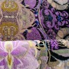 Tapis symétrique mauve et violet ambiance provençale