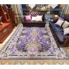 Tapis symétrique mauve et violet ambiance provençale