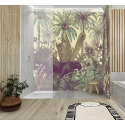 Crédence XXL jungle fresque...