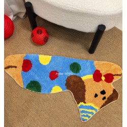 Tapis ludique conception originale issue d'un dessin enfant.