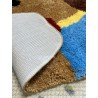Tapis lavable chambre d'enfant, dos étanche et antidérapant.