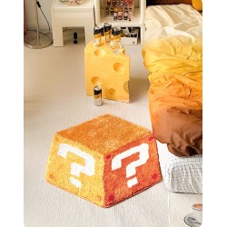 Tapis design illusion 3D, effet visuel saisissant. Il attire le regard et transforme votre intérieur en un espace dynamique.