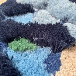 Offrez à votre intérieur un goût créatif avec ce tapis 3D paysage marin.