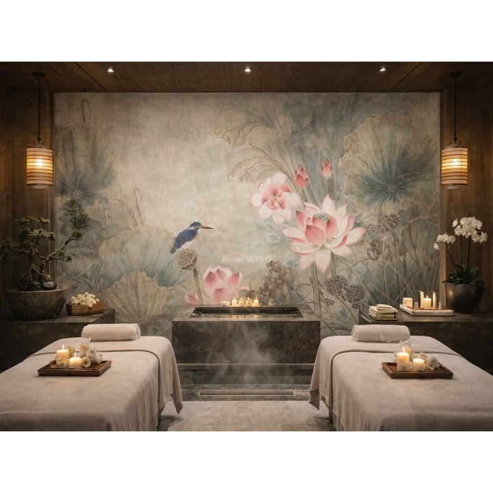 Alliance parfaite entre l'art et la technique, ce panneau décoratif garantit une étanchéité parfaite. #Decospa #DesignNature