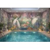 Décorez votre piscine intérieure avec panneau mural décortif 100% étanche, dimensions sur mesure.