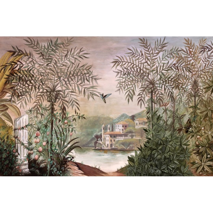 Un design inspiré de la Riviera Italienne, ce panneau décoratif salle de bain remplace vos anciens carrelages.