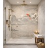 Panneau de douche sur mesure, transformez votre douche italienne en galerie d'art.