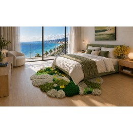 Un réveil parmi les mimosas. 🌼Douceur absolue et relief 3D pour cette création artisanale.