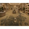 Tapis-Fresque Panoramique sur mesure – Collection "Grues du Japon & Monts Brumeux"