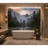 Idée Rénovation Salle de Bain - Panneau de Douche sur Mesure Paysage Nature