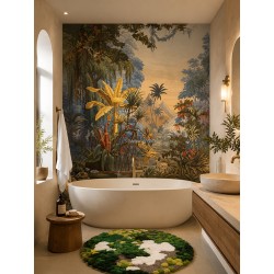 Fresque Salle de Bain -...