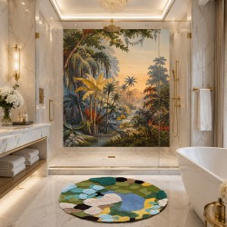 Fresque Salle de Bain -...