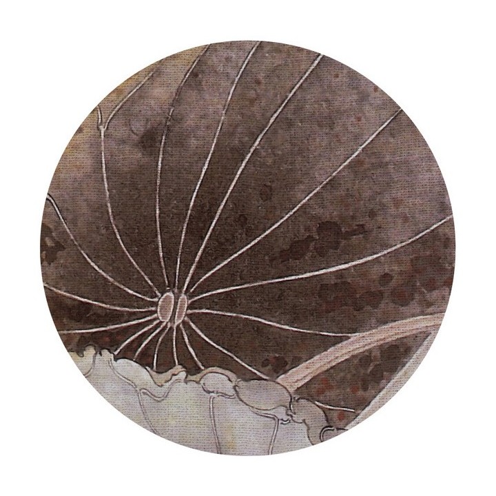 papier peint asiatique ancienne tapisserie d'artiste personnalisé les lotus roses et les canards
