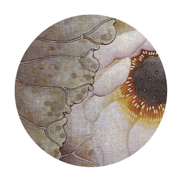papier peint asiatique ancienne tapisserie d'artiste personnalisé les lotus roses et les canards