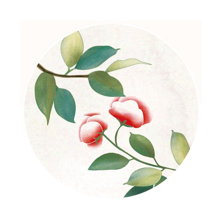 papier peint photo asiatique tapisserie d'artiste personnalisé les fleurs et les oiseaux