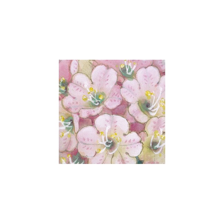 papier peint asiatique format portrait paysage zen le faisant et les fleurs