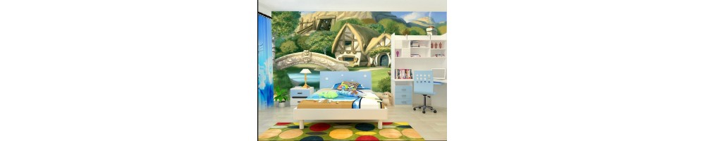 Décoration Chambre Garçon Poster Géant XXL Dragon Dinosaure